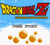 Dragon Ball Z - Legendary Super Warriors (USA) Title Screen